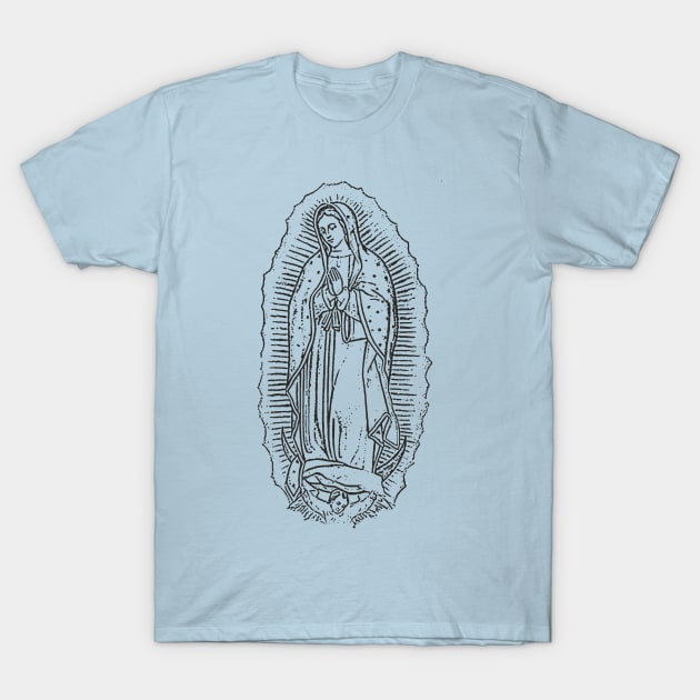 Our Lady of Guadalupe T-Shirt by big_owl